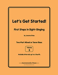 Let's Get Started! Digital File Reproducible PDF cover Thumbnail